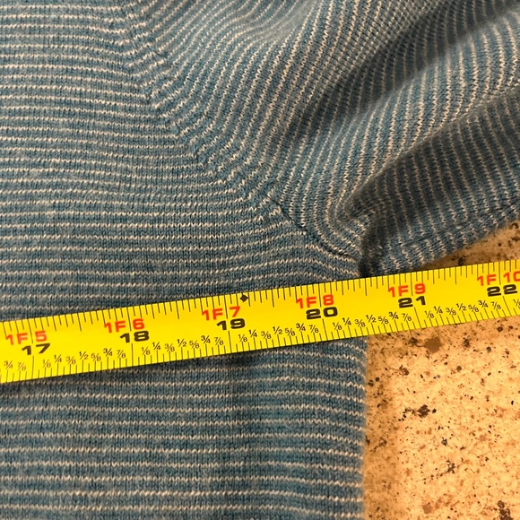 Peter Millar Merino Wool Quarter Zip Sweater Size M - Picture 7 of 8